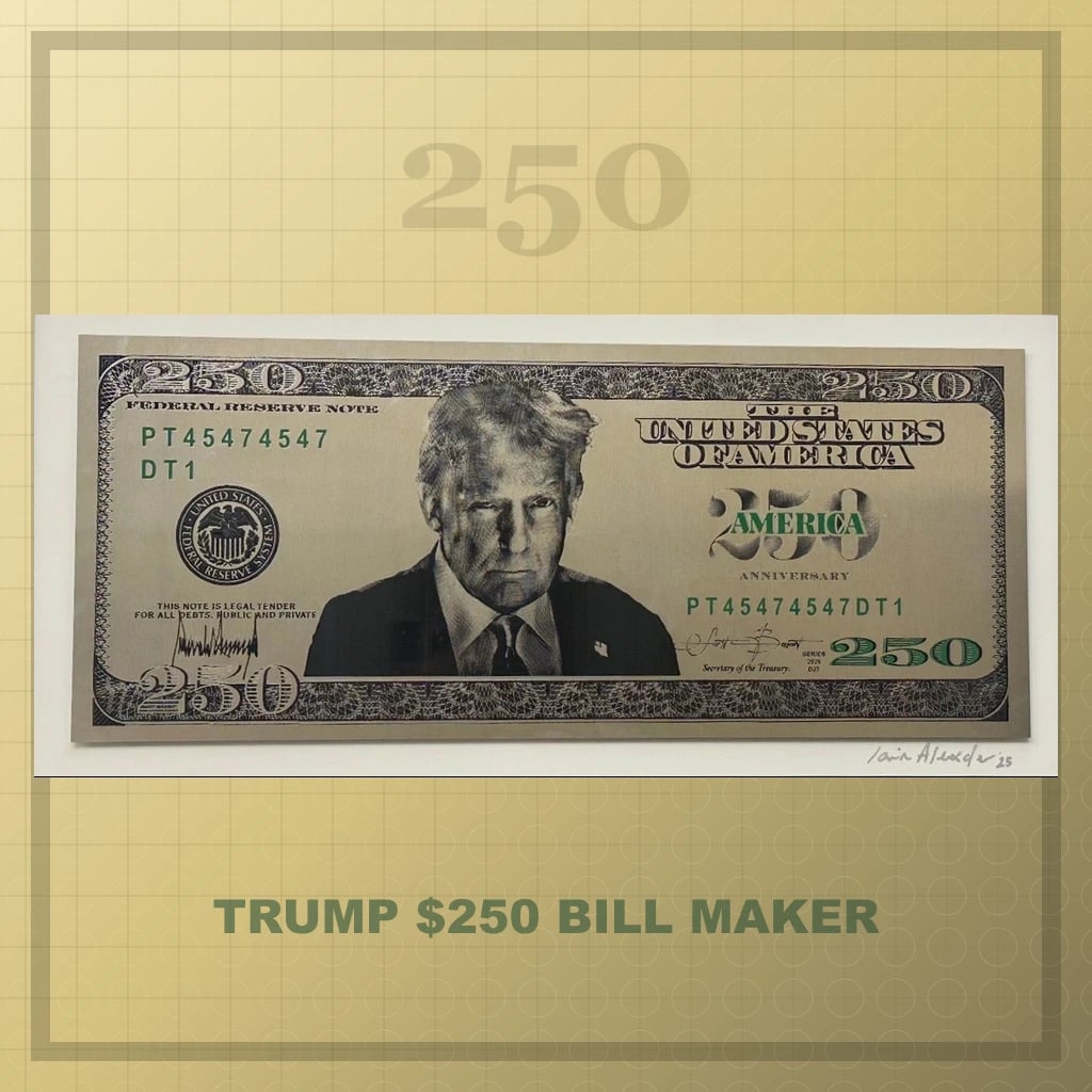 Trump $250 Bill Maker